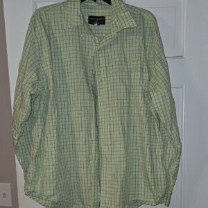 Steve & Barry's Plaid Button-Up Shirt
